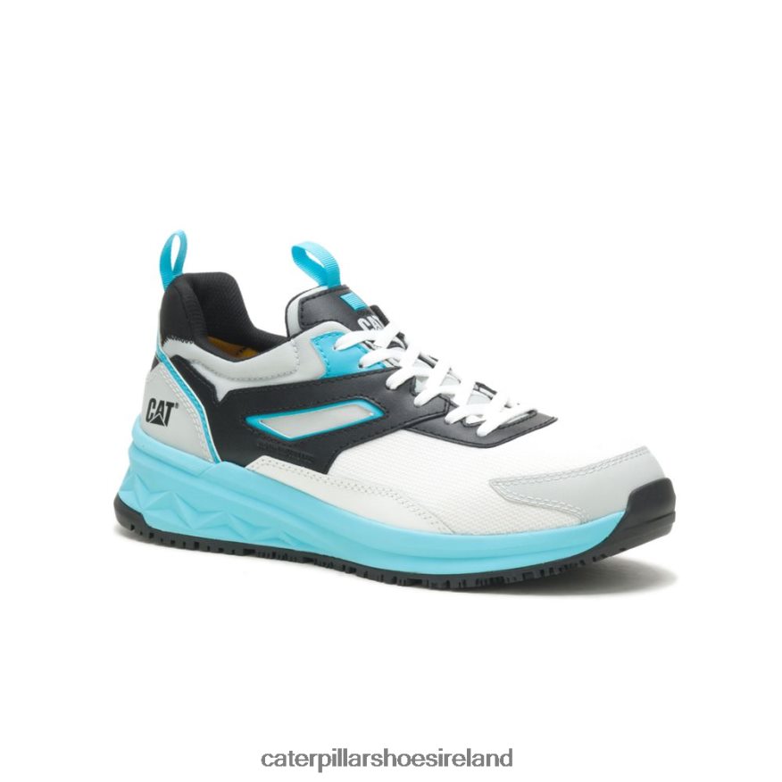 Caterpillar Streamline Runner Carbon Composite Toe Work Shoe Men PL406283 Bright White/Blue | Work Shoes