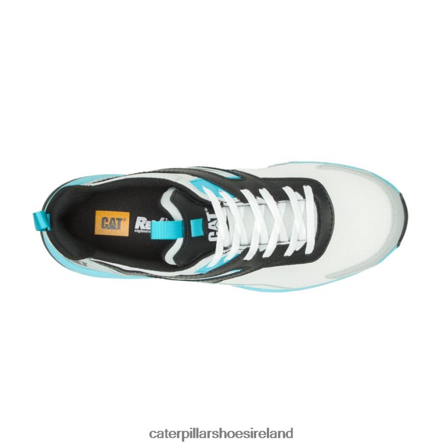 Caterpillar Streamline Runner Carbon Composite Toe Work Shoe Men PL406283 Bright White/Blue | Work Shoes