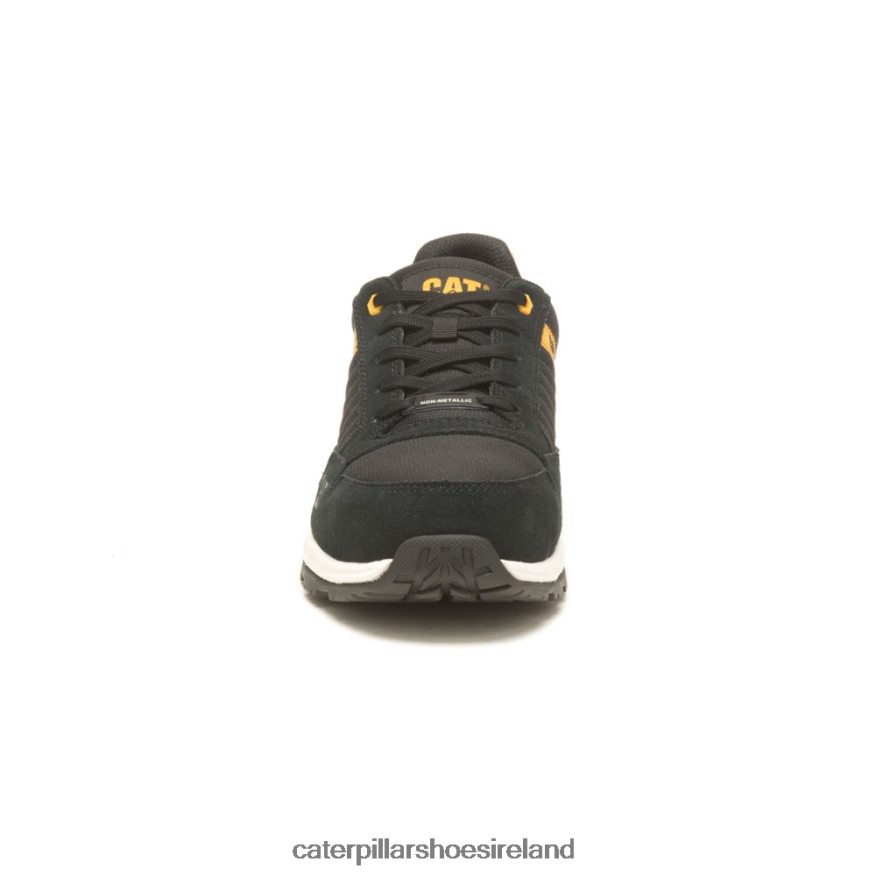 Caterpillar Venward Composite Toe Work Shoe Men PL406285 Black/Cat Yellow | Work Shoes