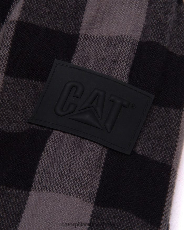 Caterpillar Buffalo Check Heavyweight Shirt Women PL4062317 Black | Tops & Outerwear