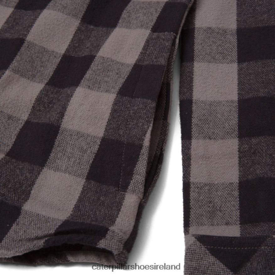 Caterpillar Buffalo Check Heavyweight Shirt Women PL4062317 Black | Tops & Outerwear