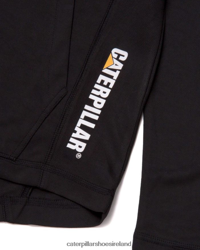 Caterpillar Coolmax Lightweight Pullover Hoodie Women PL4062323 Black | Tops & Outerwear