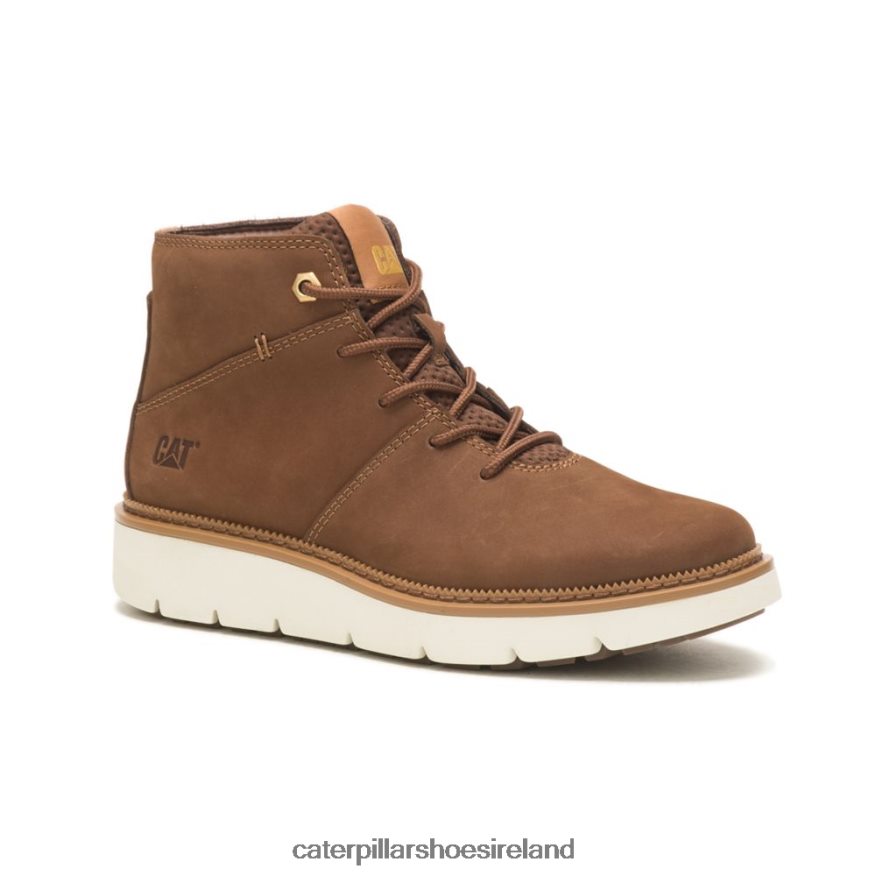 Caterpillar Chariot Plain Toe Mid Boot Women PL4062305 Bison | Casual Boots