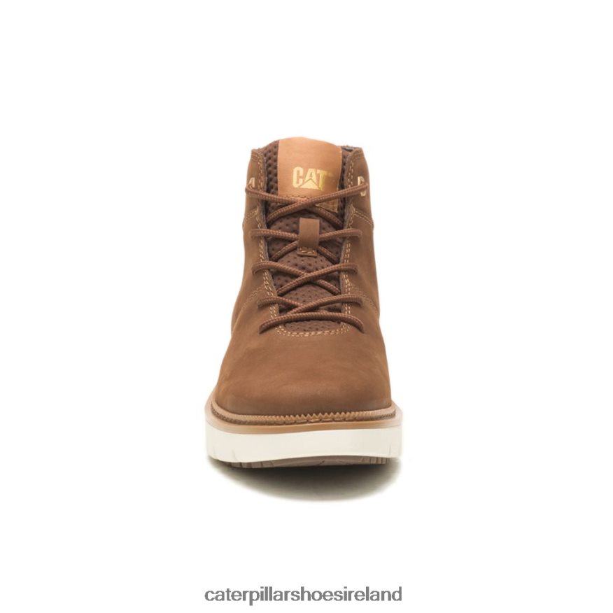 Caterpillar Chariot Plain Toe Mid Boot Women PL4062305 Bison | Casual Boots