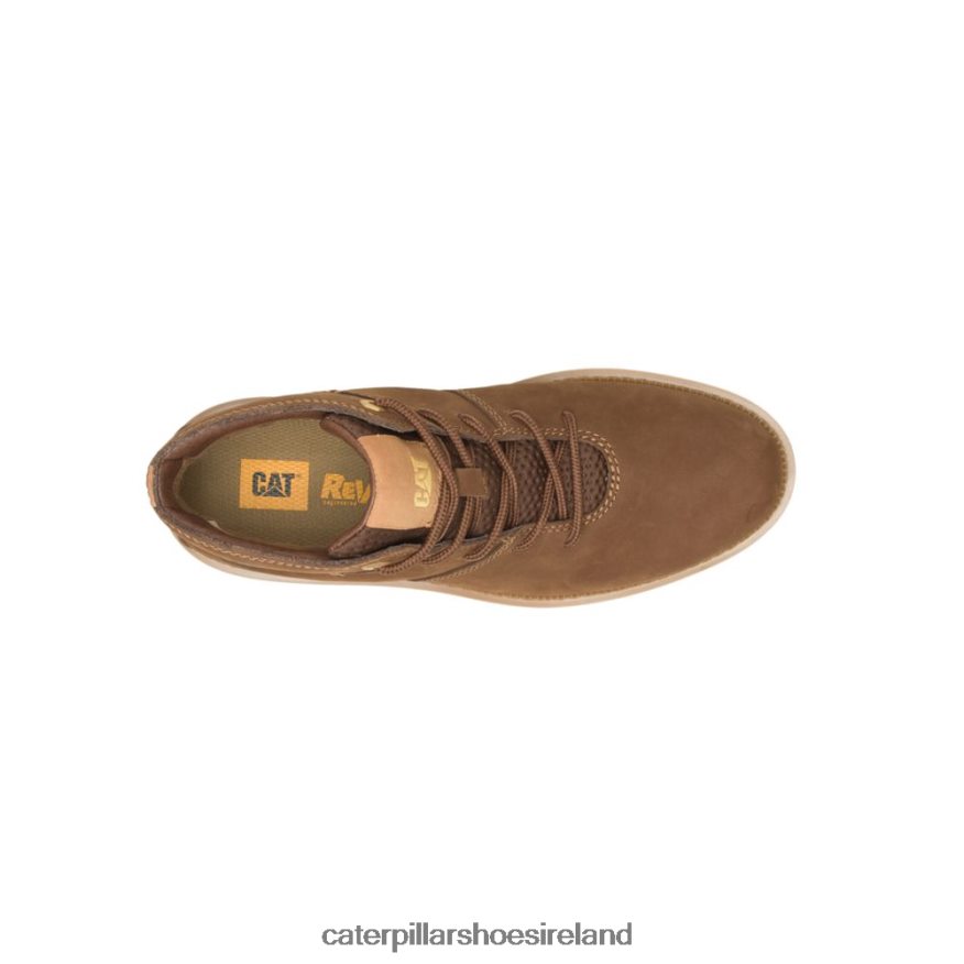 Caterpillar Chariot Plain Toe Mid Boot Women PL4062305 Bison | Casual Boots