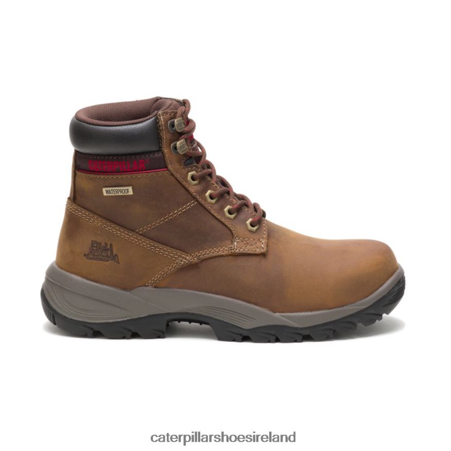 Caterpillar Dryverse 6" Waterproof Work Boot Women PL4062302 Dark Beige | Work Boots