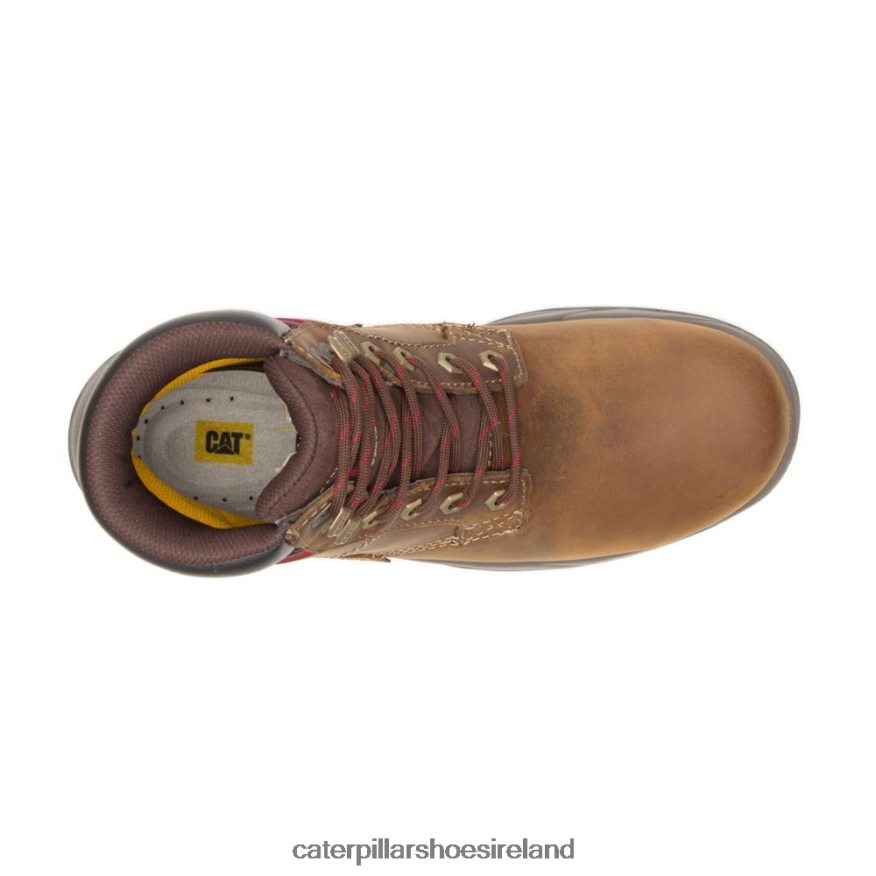 Caterpillar Dryverse 6\" Waterproof Work Boot Women PL4062302 Dark Beige | Work Boots