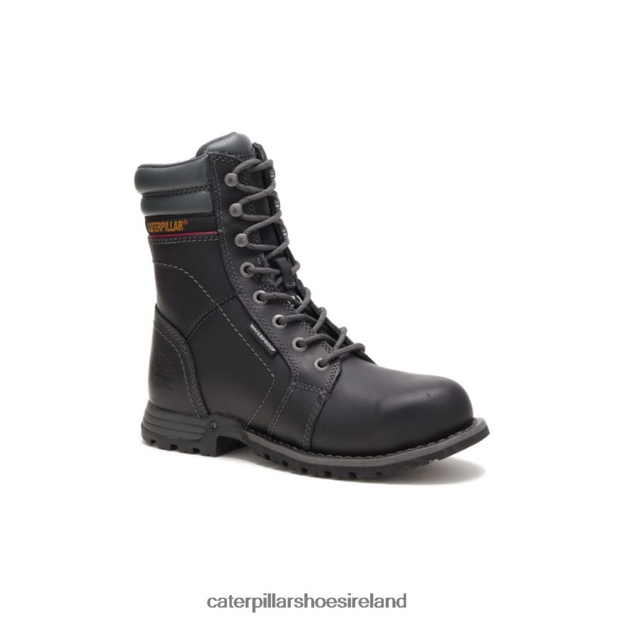 Caterpillar Echo Waterproof Steel Toe Work Boot Women PL4062262 Black | Work Boots