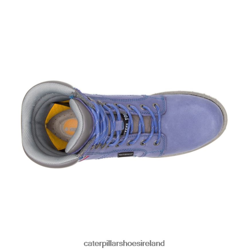 Caterpillar Echo Waterproof Steel Toe Work Boot Women PL4062264 Marlin | Work Boots