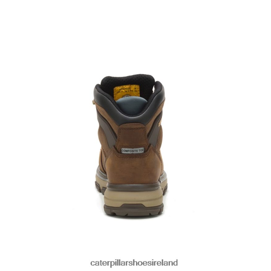 Caterpillar Excavator Superlite Waterproof Thinsulate Carbon Composite Toe Work Boot Women PL4062283 Dark Brown | Work Boots