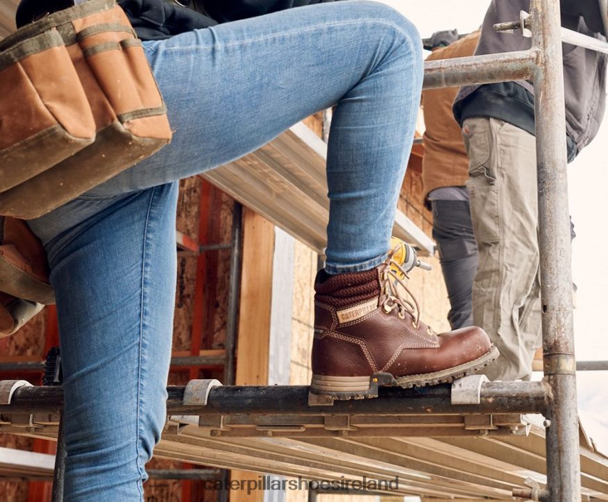 Caterpillar Paisley 6\" Steel Toe Work Boot Women PL4062280 Dolphin | Work Boots