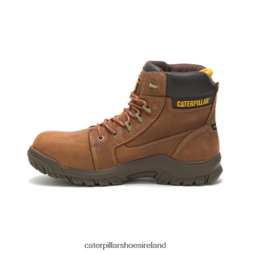 Caterpillar Resorption Waterproof Composite Toe Work Boot Women PL4062266 Brown | Work Boots
