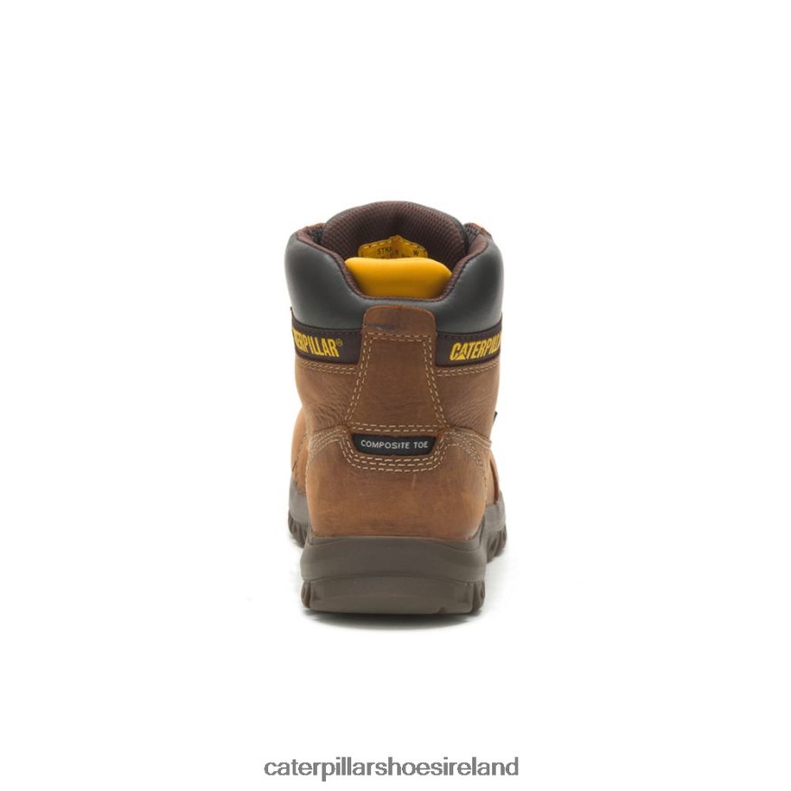 Caterpillar Resorption Waterproof Composite Toe Work Boot Women PL4062266 Brown | Work Boots