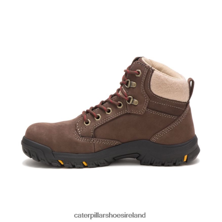 Caterpillar Tess Steel Toe Work Boot Women PL4062271 Chocolate | Work Boots