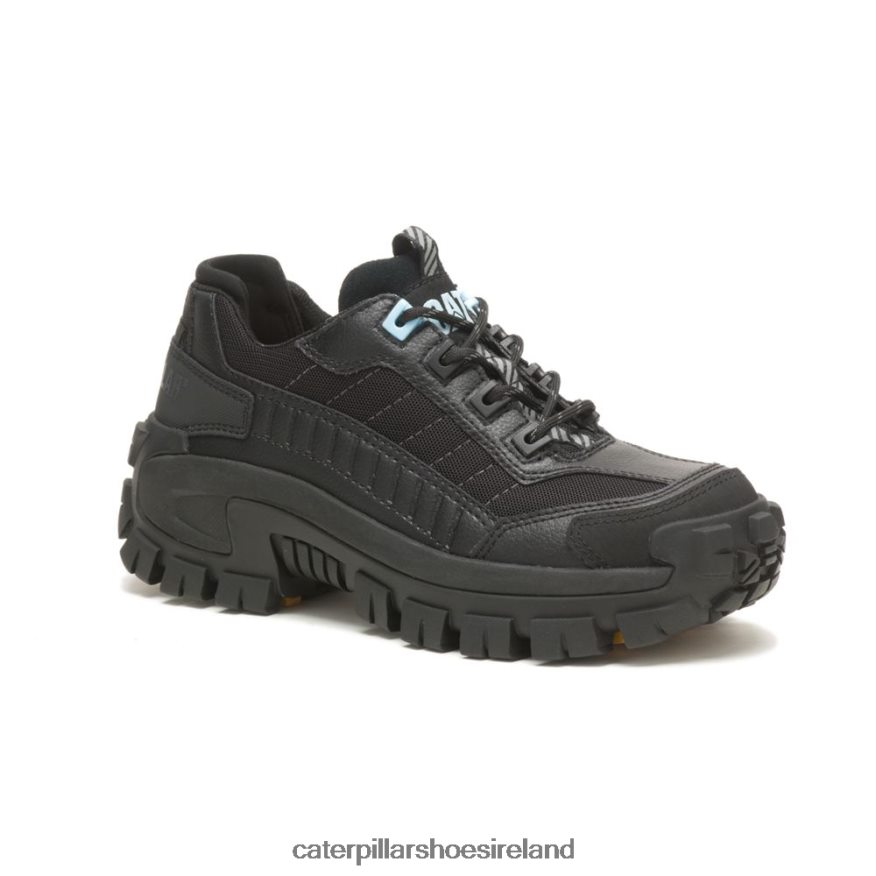 Caterpillar Invader Steel Toe Work Shoe Women PL4062288 Black/Light Blue | Work Shoes
