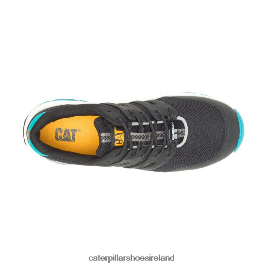 Caterpillar Streamline 2.0 Composite Toe Work Shoe Women PL4062299 Black/Teal | Work Shoes