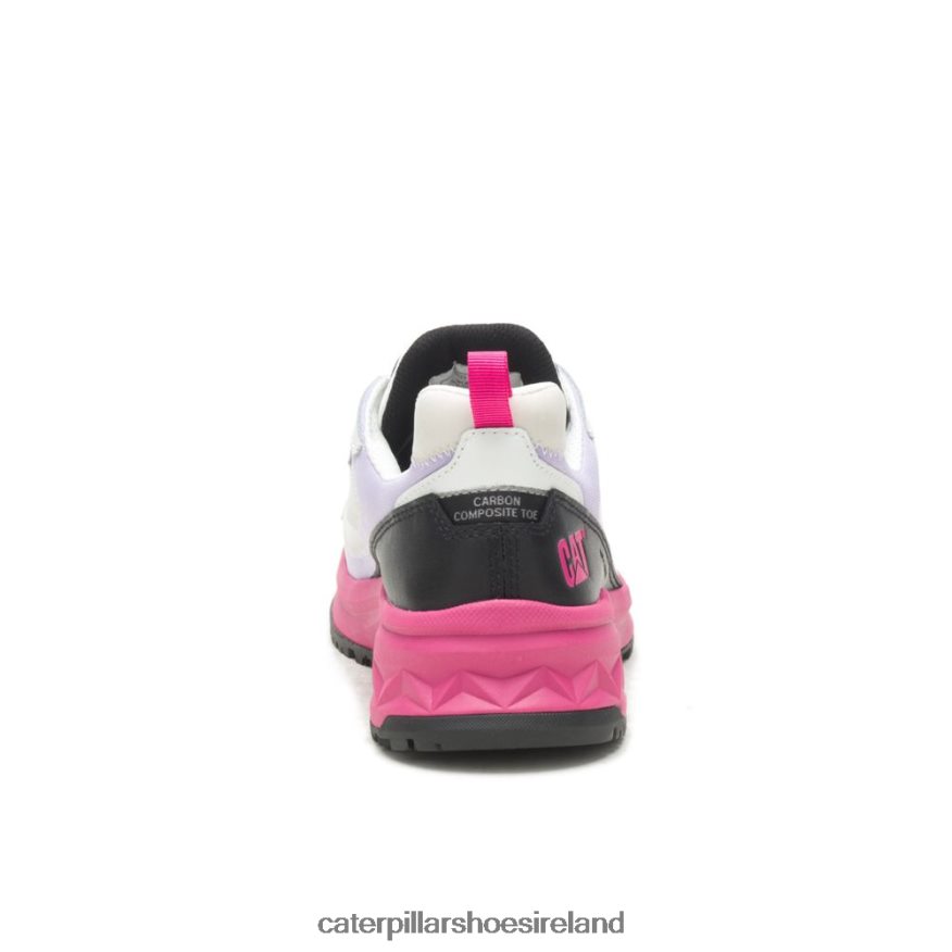 Caterpillar Streamline Runner Carbon Composite Toe Work Shoe Women PL4062290 Bright White/Black | Work Shoes