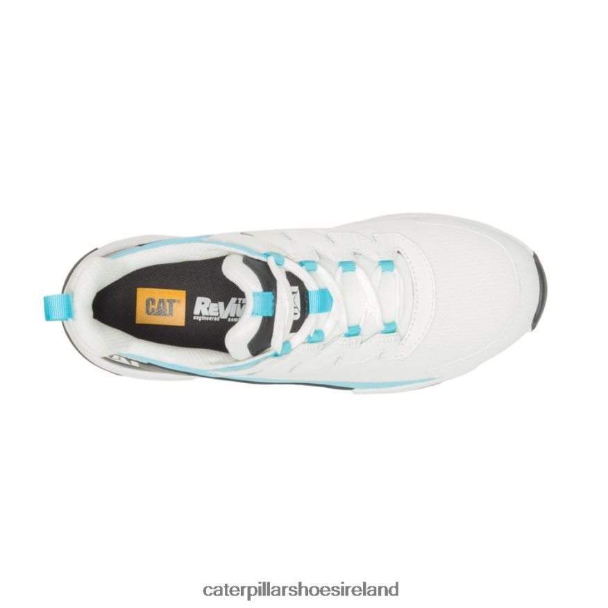 Caterpillar Streamline Runner Carbon Composite Toe Work Shoe Women PL4062291 Bright White/Blue | Work Shoes