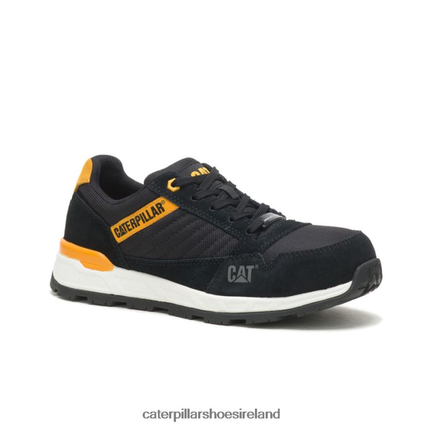 Caterpillar Venward Composite Toe Work Shoe Women PL4062294 Black/Cat Yellow | Work Shoes