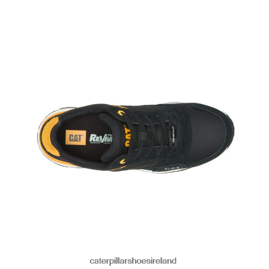 Caterpillar Venward Composite Toe Work Shoe Women PL4062294 Black/Cat Yellow | Work Shoes